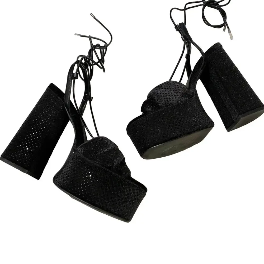 Topshop rave velvet